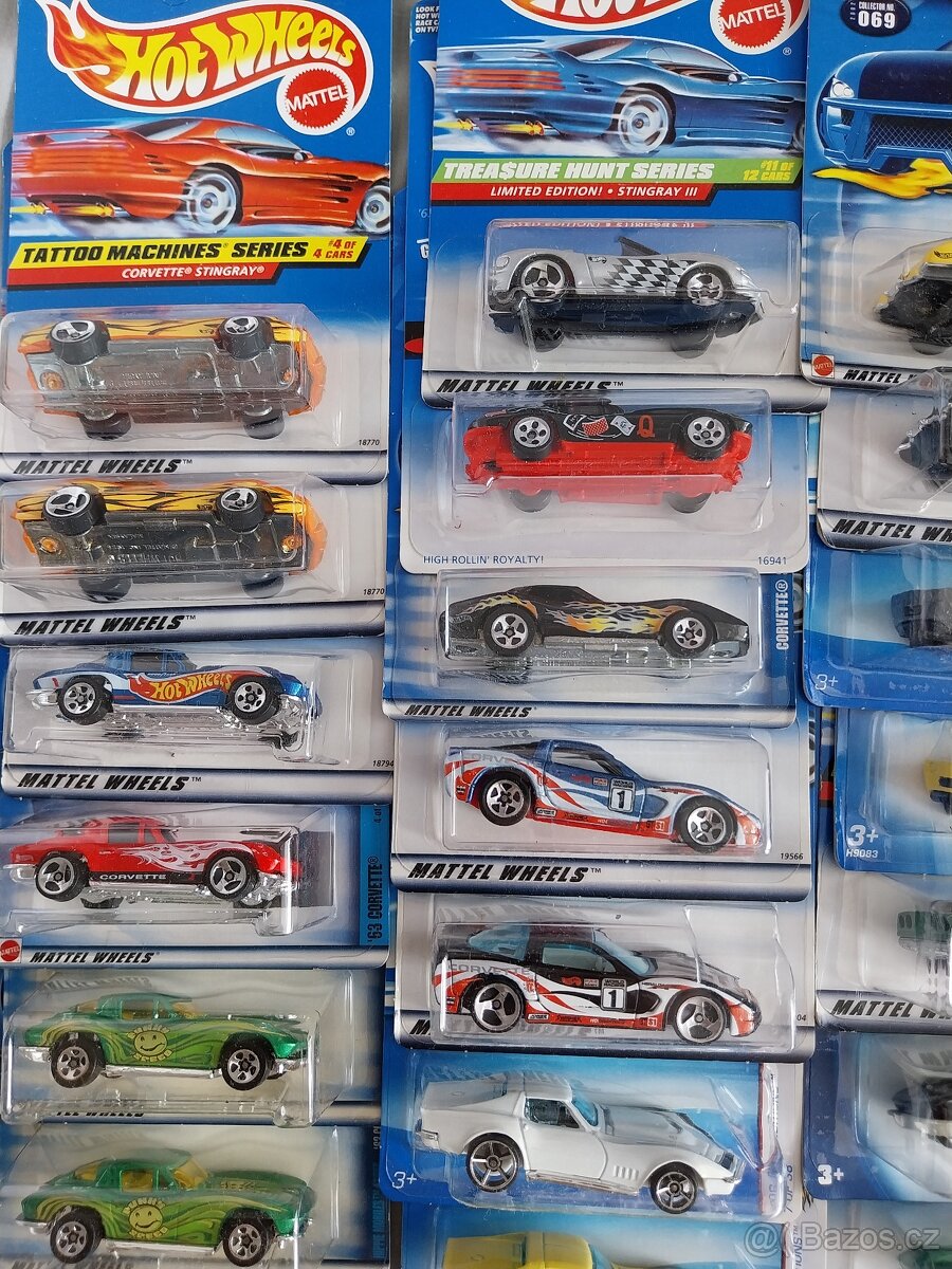 Hot wheels auto, auticko Corvette - 5