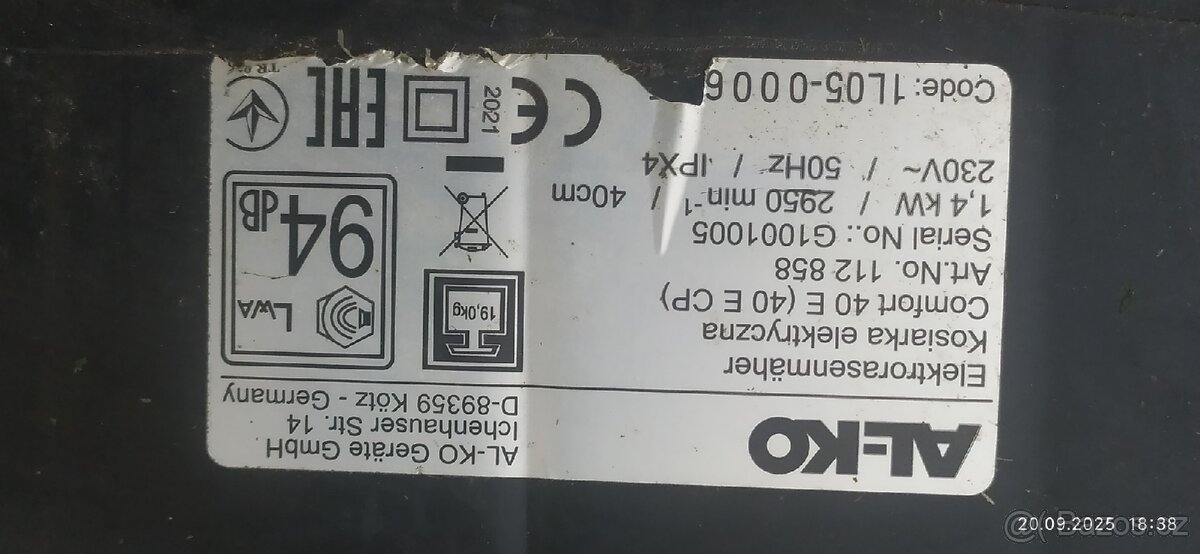 Prodám el. sekačku - 5