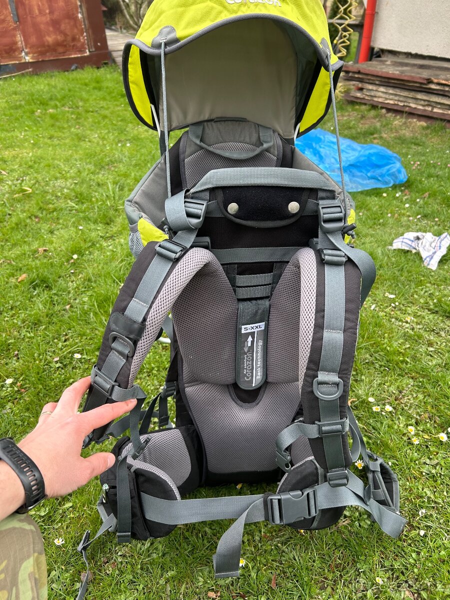 SET Krosna na dítě Corazon PANDA zelená - 5