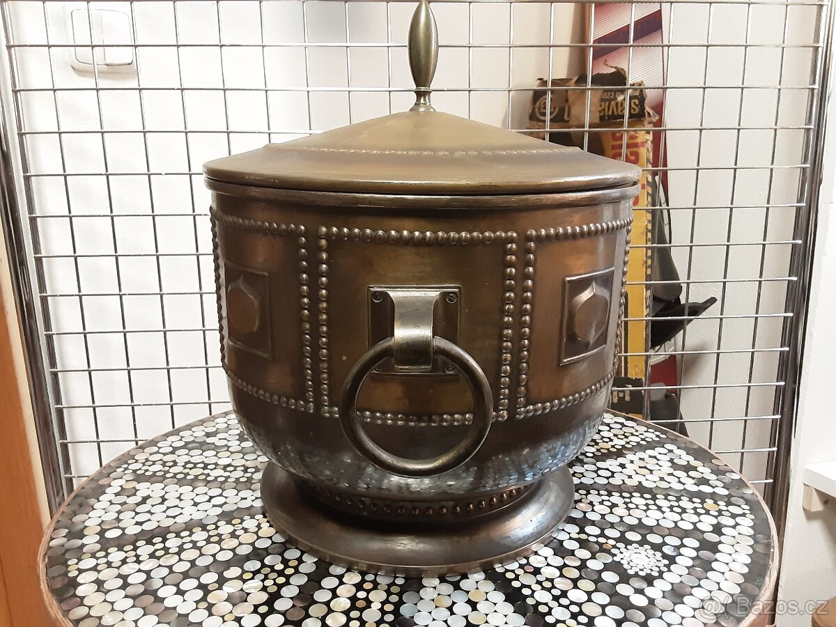 Stará mosazná nádoba - 5
