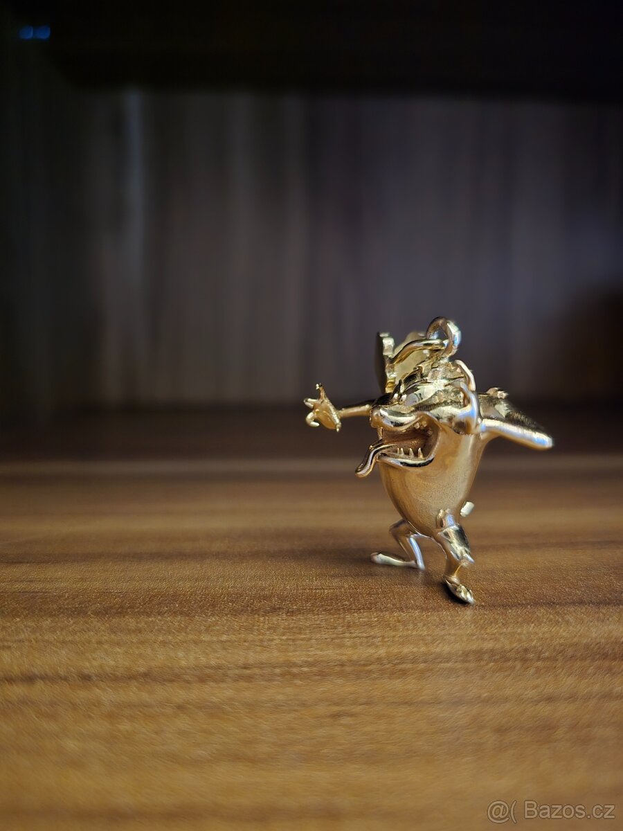 Zlatý přívěsek Looney toons Taz - 5