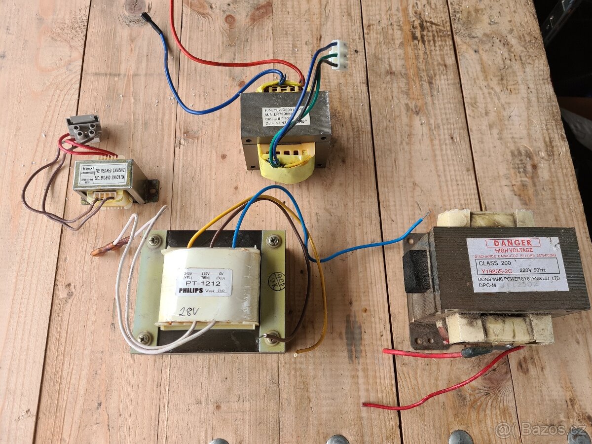 Trafo, mot, spinaný zdroj 12V zálohovaný a další48V 54V 52V - 5