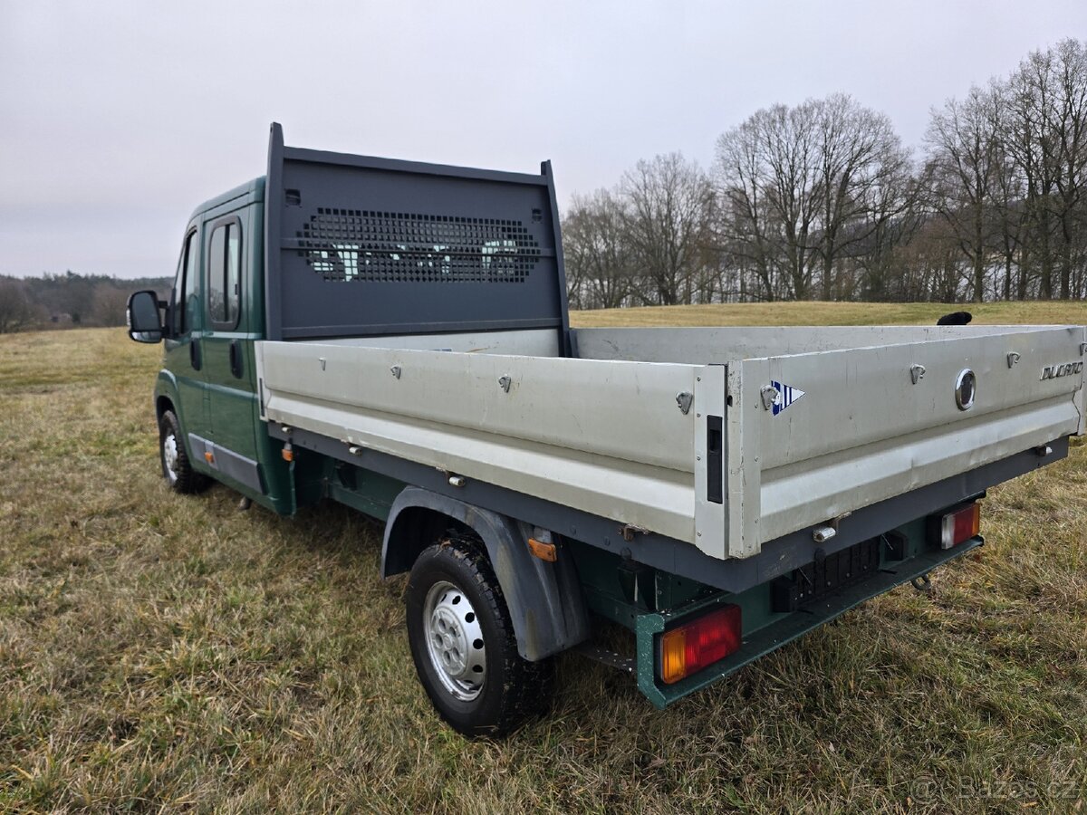 Fiat ducato 2.3jtd valník 7 míst 109 000km MAXI - 5