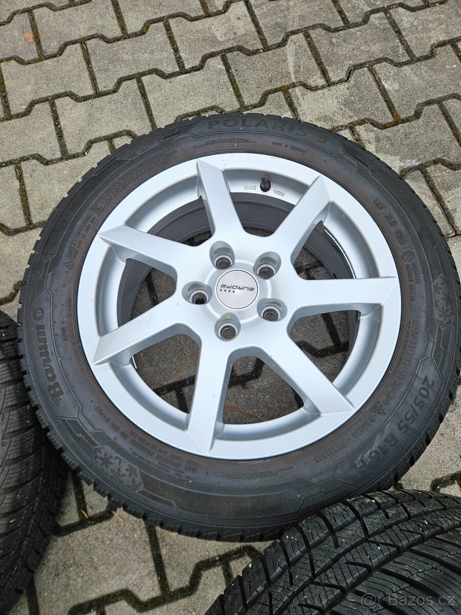 Alu kola 5x112 Zimní Barum 205/55/16 - Top - 5