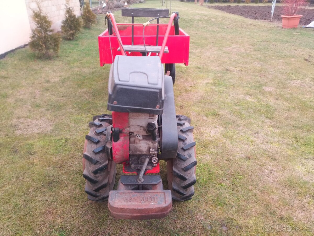 Malotraktor Briggs & Stratton Industrial Plus + vozík + přís - 5