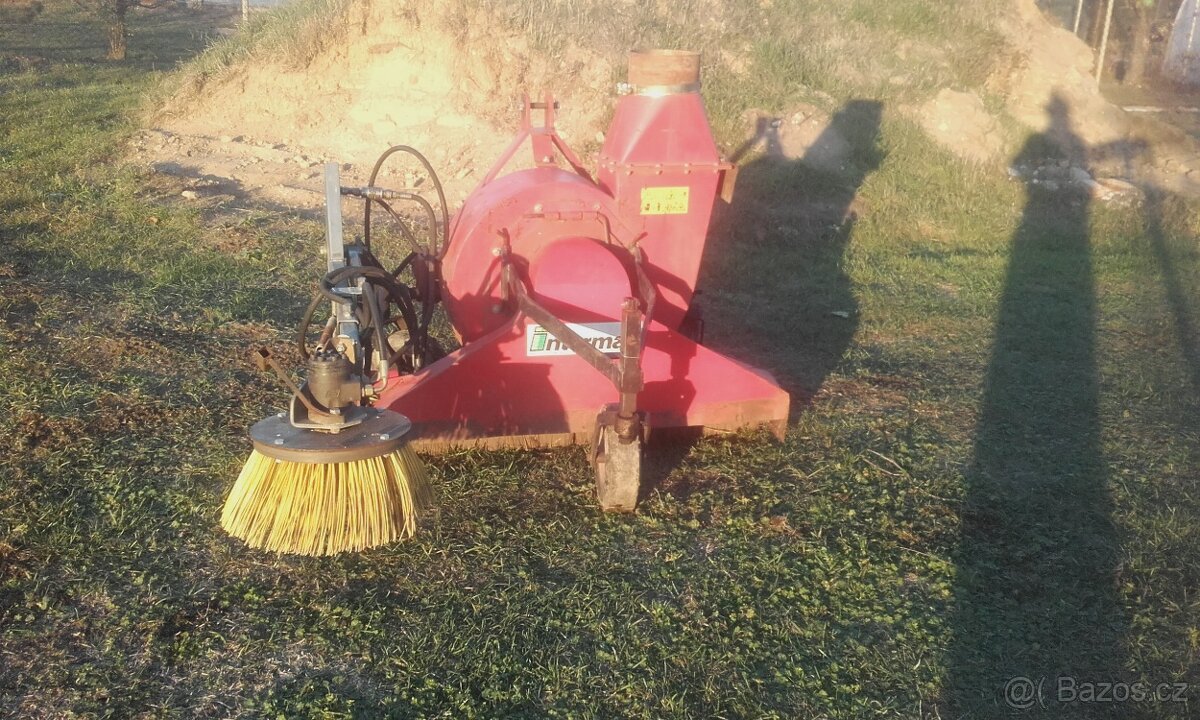 Vysavač listí na malotraktor - 5