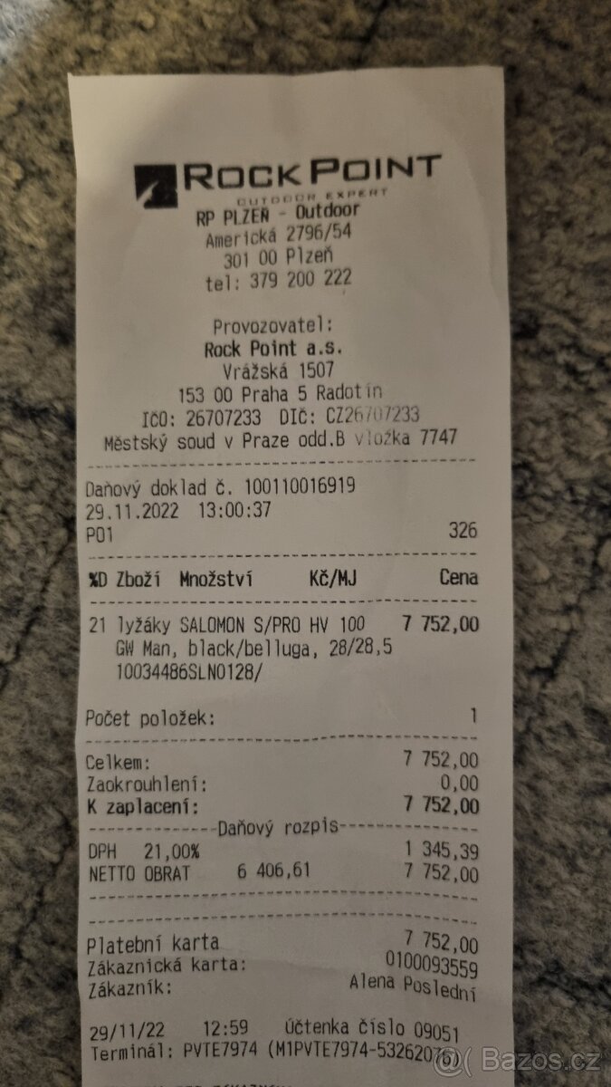 Přezkáče Salomon S/PRO HV 100 GW nové (PC 7750 Kč) - 5