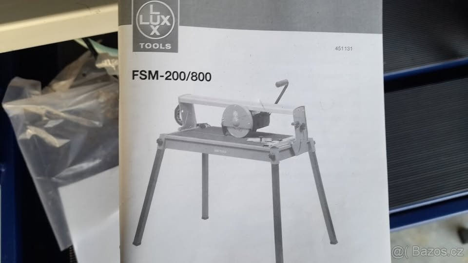 Radiální řezačka obkladů a dlažby Lux Tools FSM 2 - 5
