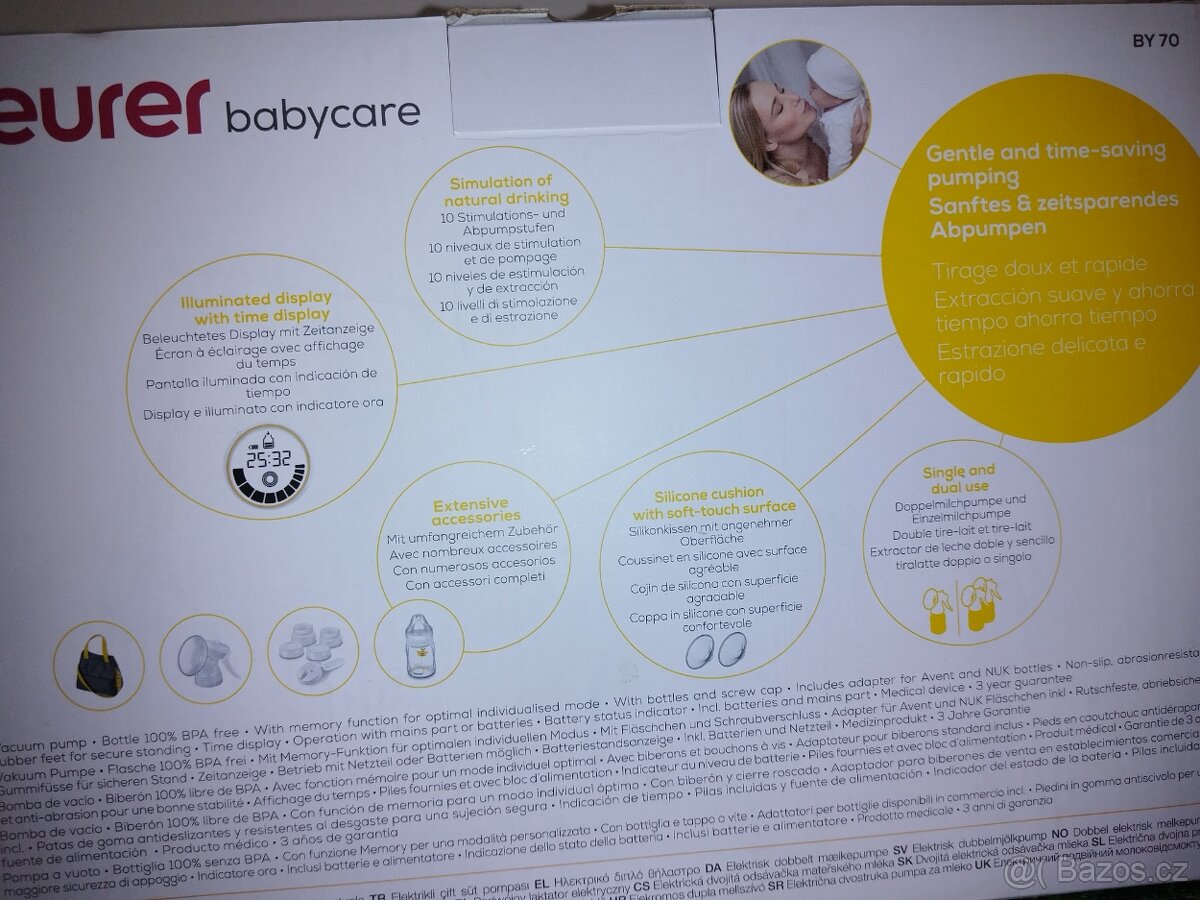 Dvojitá odsávačka mateřského mléka - 5