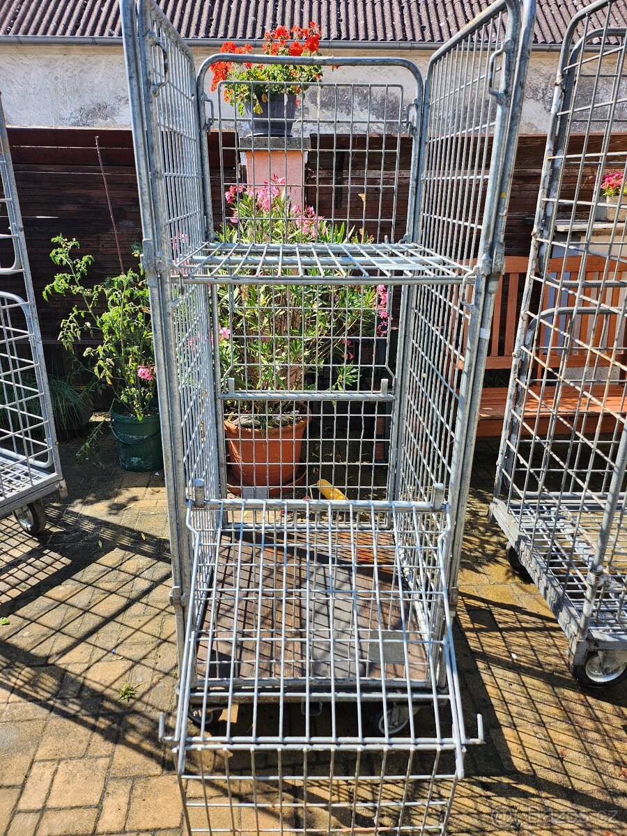 Prodám rollkontejner - přepravní klec - 5