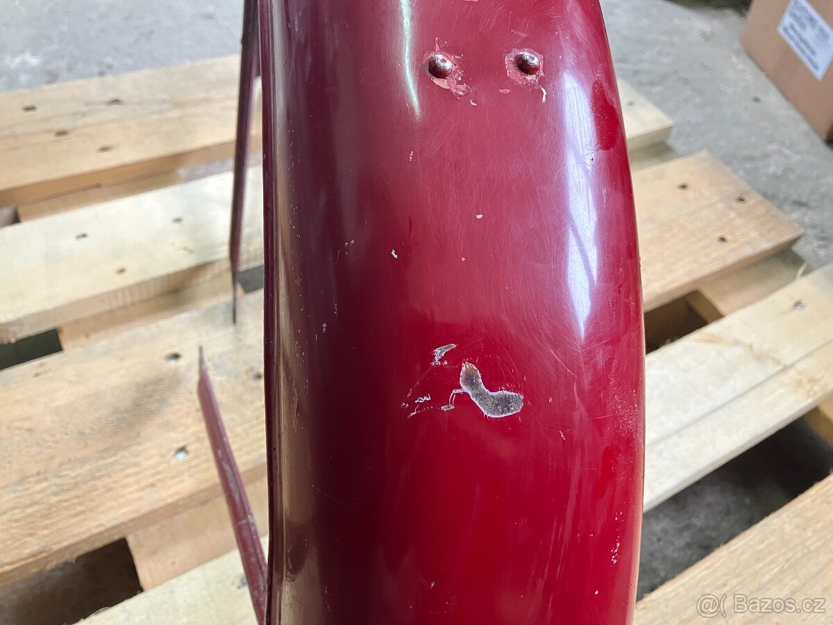 přední blatník Jawa pérák, originál - 5