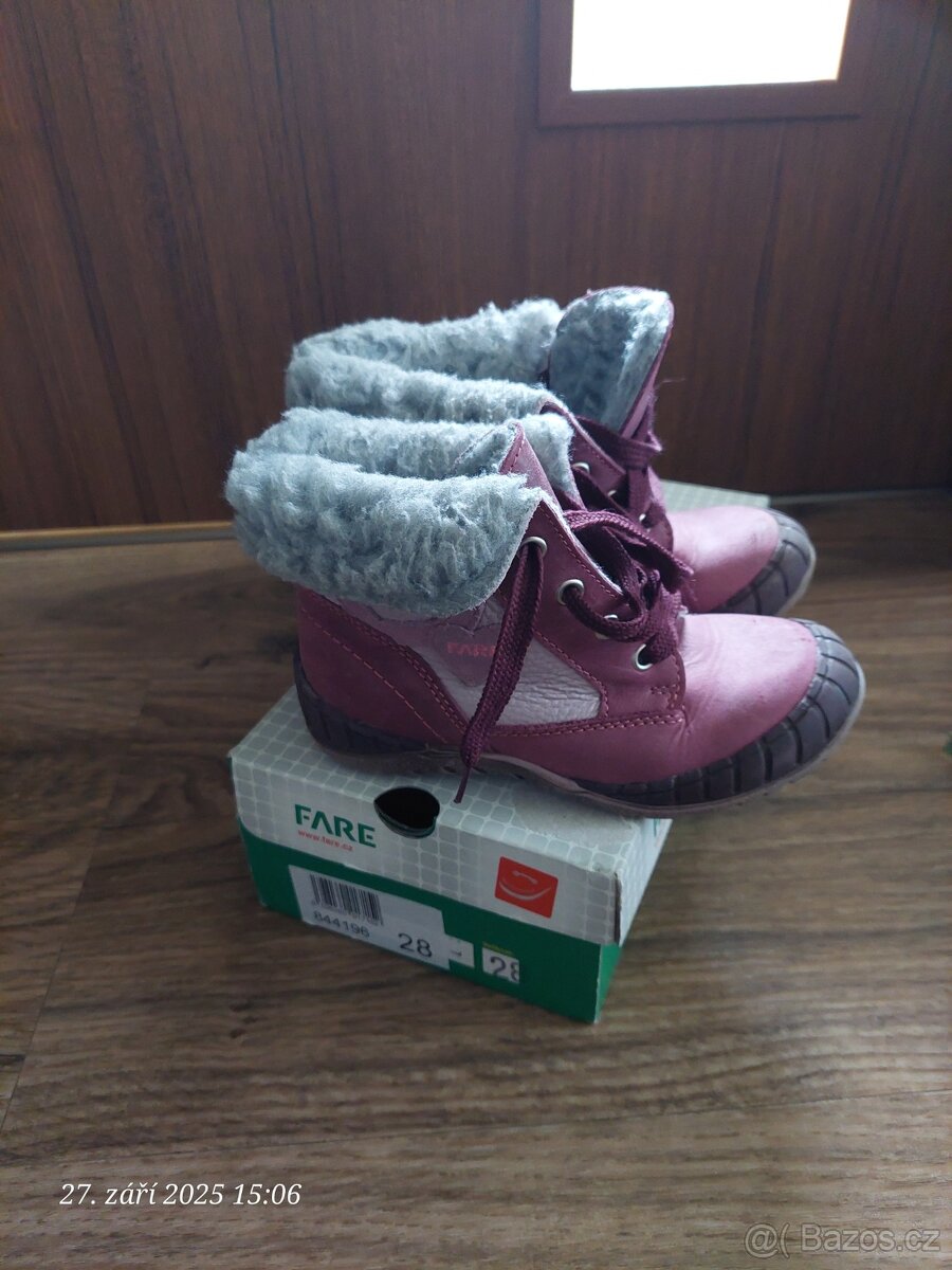 Zimní boty Fare vel.28 - 5