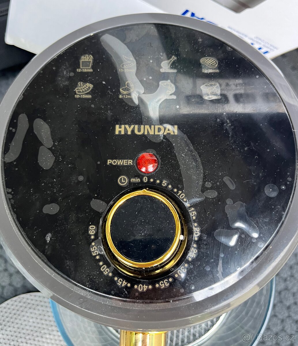 Horkovzdušná fritéza Hyundai glass pot Air fryet - 5