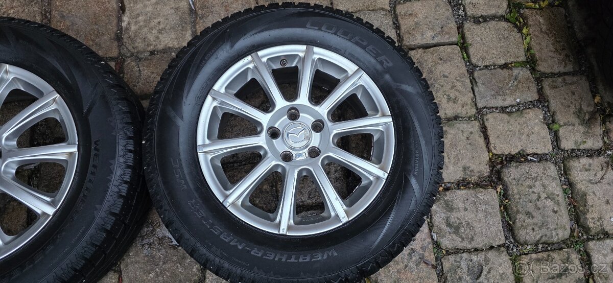 Disky Mazda 17" - 7x17, 5x114,3 zimní pneu 235/65/17 - pošl - 5