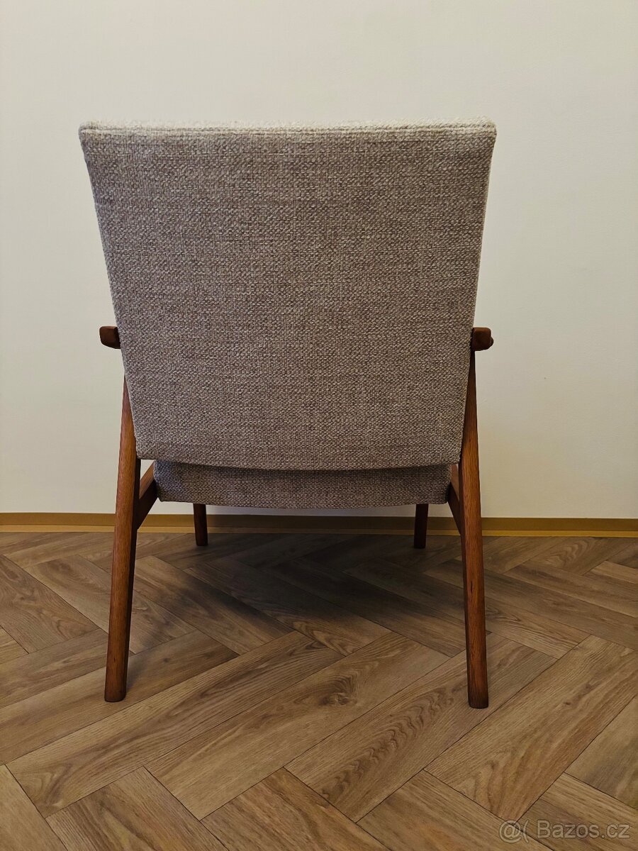 2 Křesla Brusel 60. Léta Po Renovaci - 5