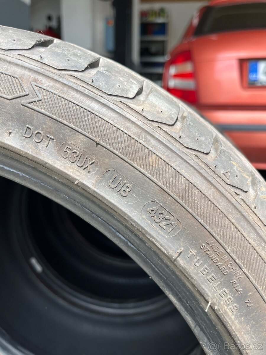 Prodám letní pneu Sailun Atrezzo 205/45 R17 - 5