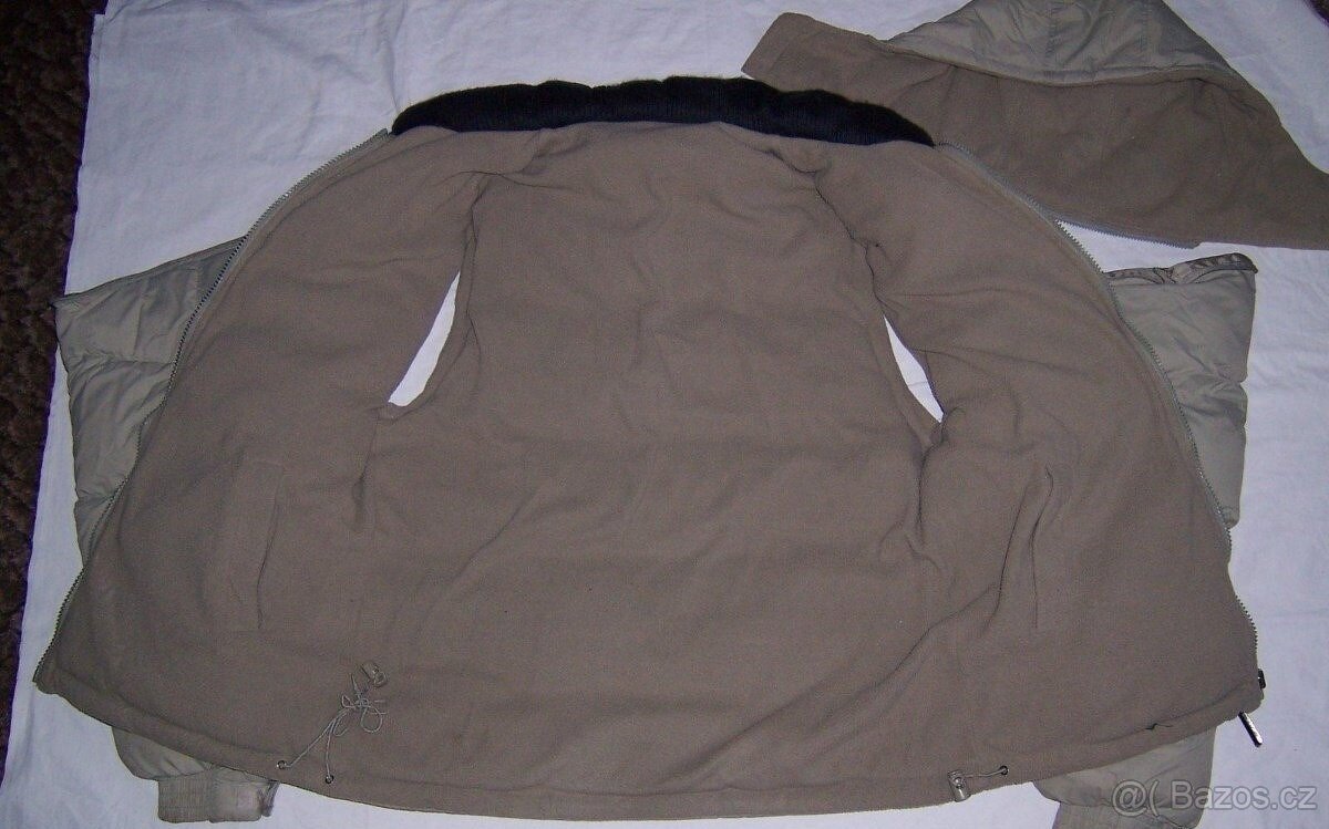 oboustranná teplá bunda s kapucí, vel. XL - 5