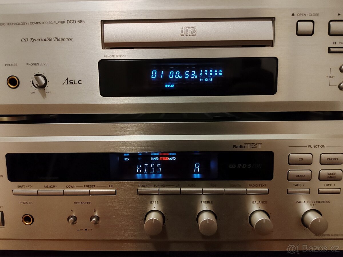 DENON RECEIVER DRA-1000 + DENON CD DCD-685 - 5
