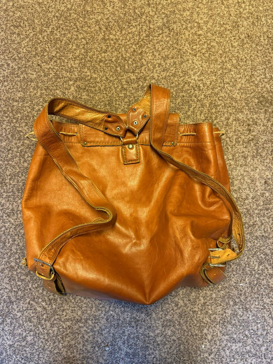 Batoh kožený ruční práce - 5