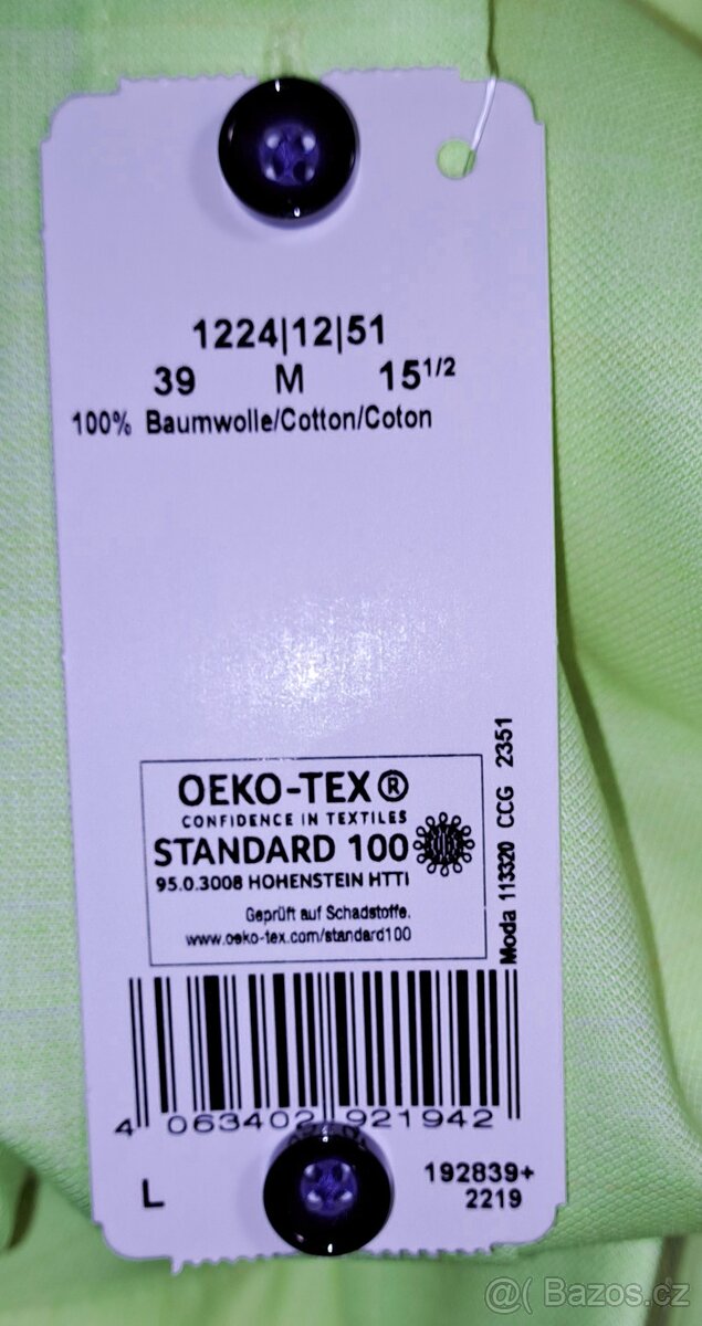 Pánská modern fit košile Olymp Luxor/39-M/2x59cm - 5