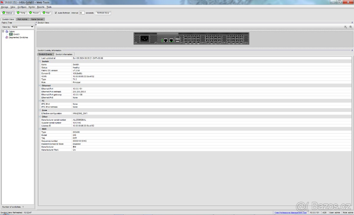 SAN switch IBM 249824E #2 - 5