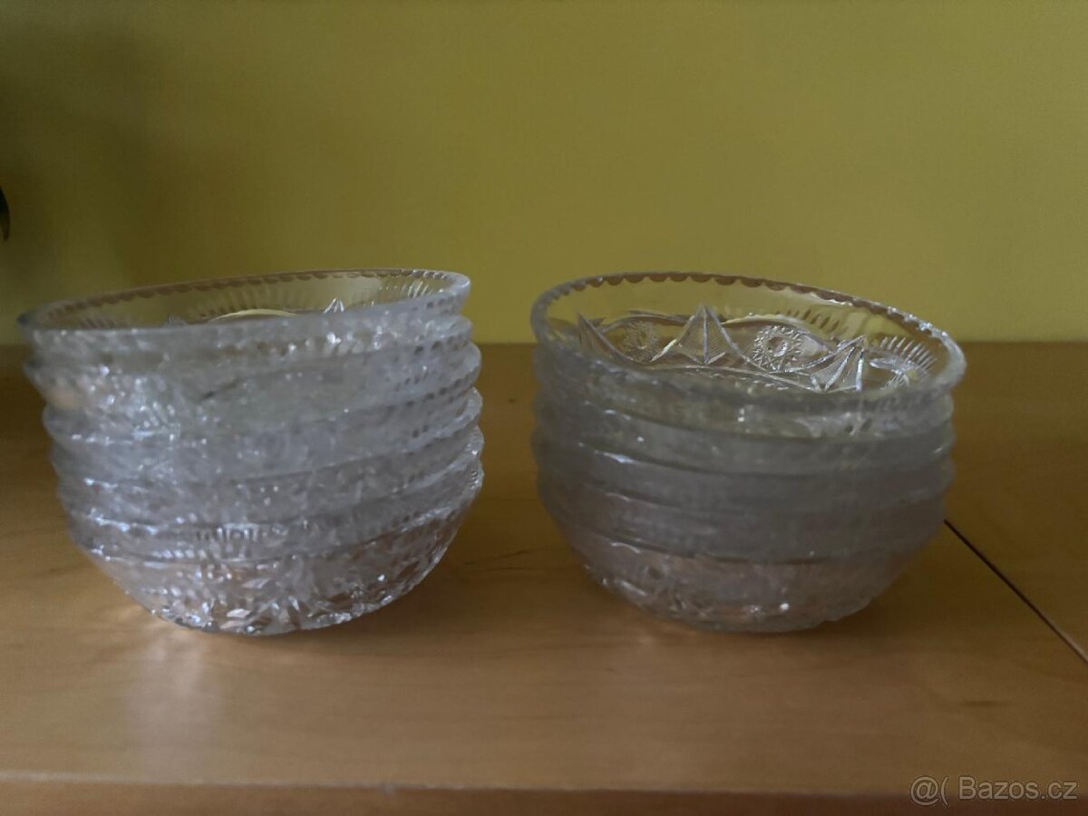 broušené misky a talířky - 5