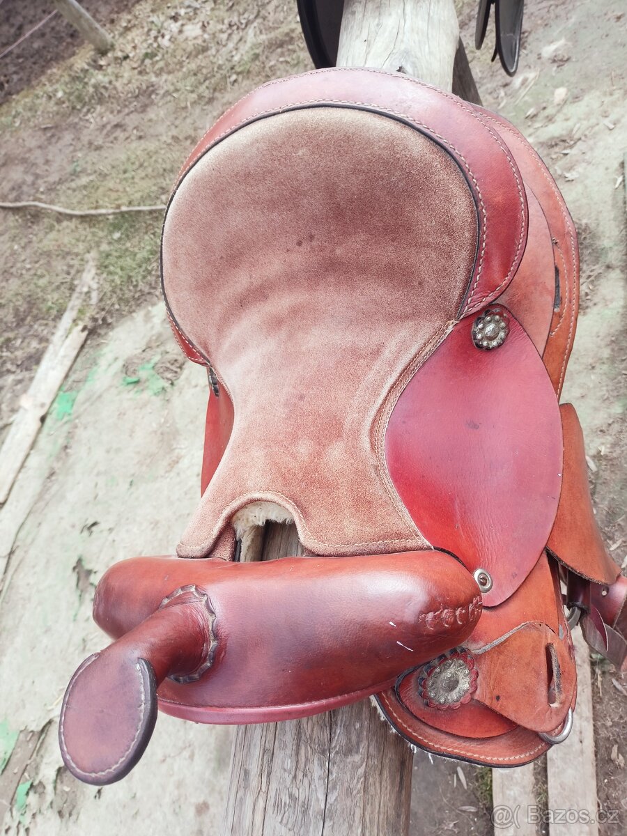 Westernové sedlo pony - 5