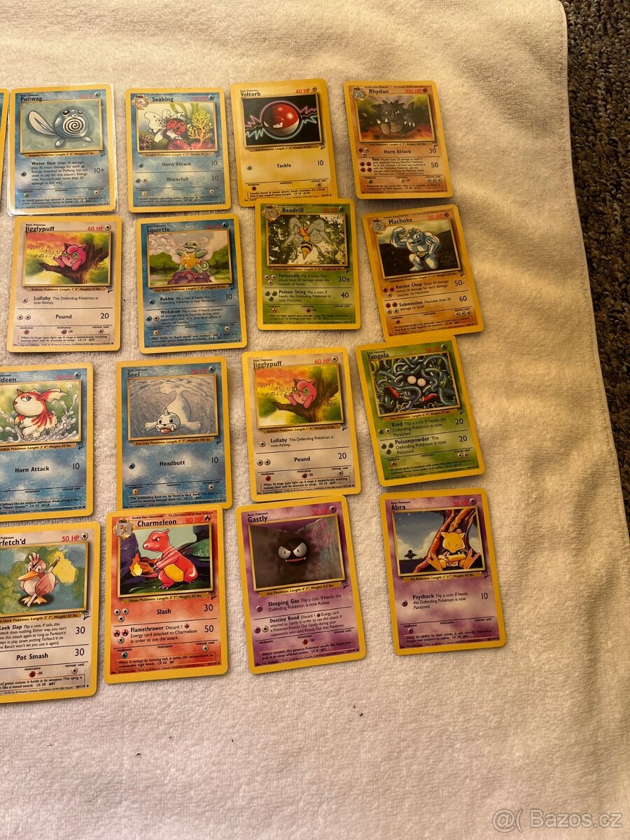 POKEMON BASE SET 2 KARTIČKY 1999 ROK - 5