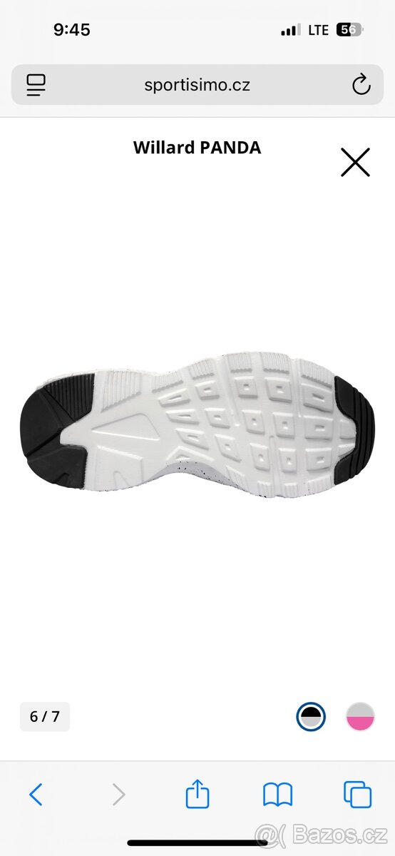 Dětská volnočasová obuv Willard PANDA, vel.27 - 5