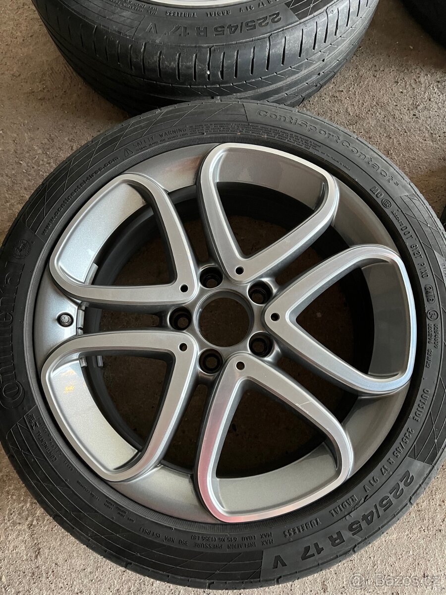 225/45 R17 Mercedes-Benz originál, 5900,- za celou sadu - 5