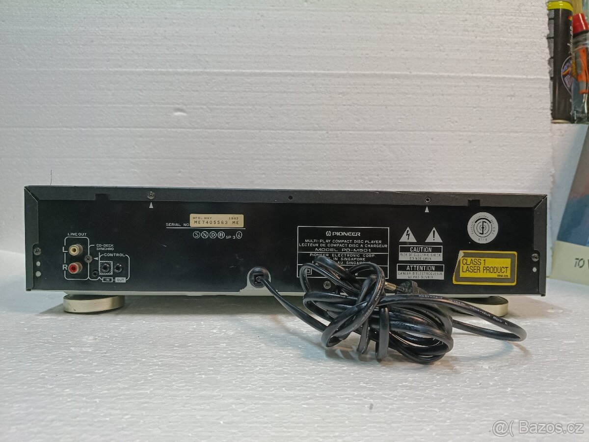 Pioneer PD-M501 Přehrávač kompaktních disků Multi Play (1992 - 5