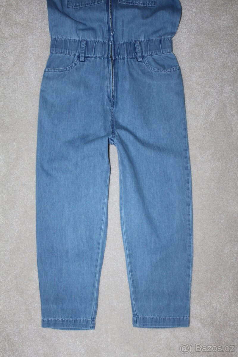 Džínový overal / kombinéza Coccodrillo vel. 128 - 5