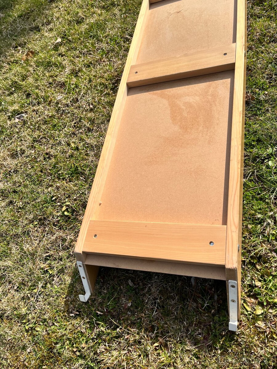 Dřevěná dětská klouzačka do interiéru - 5