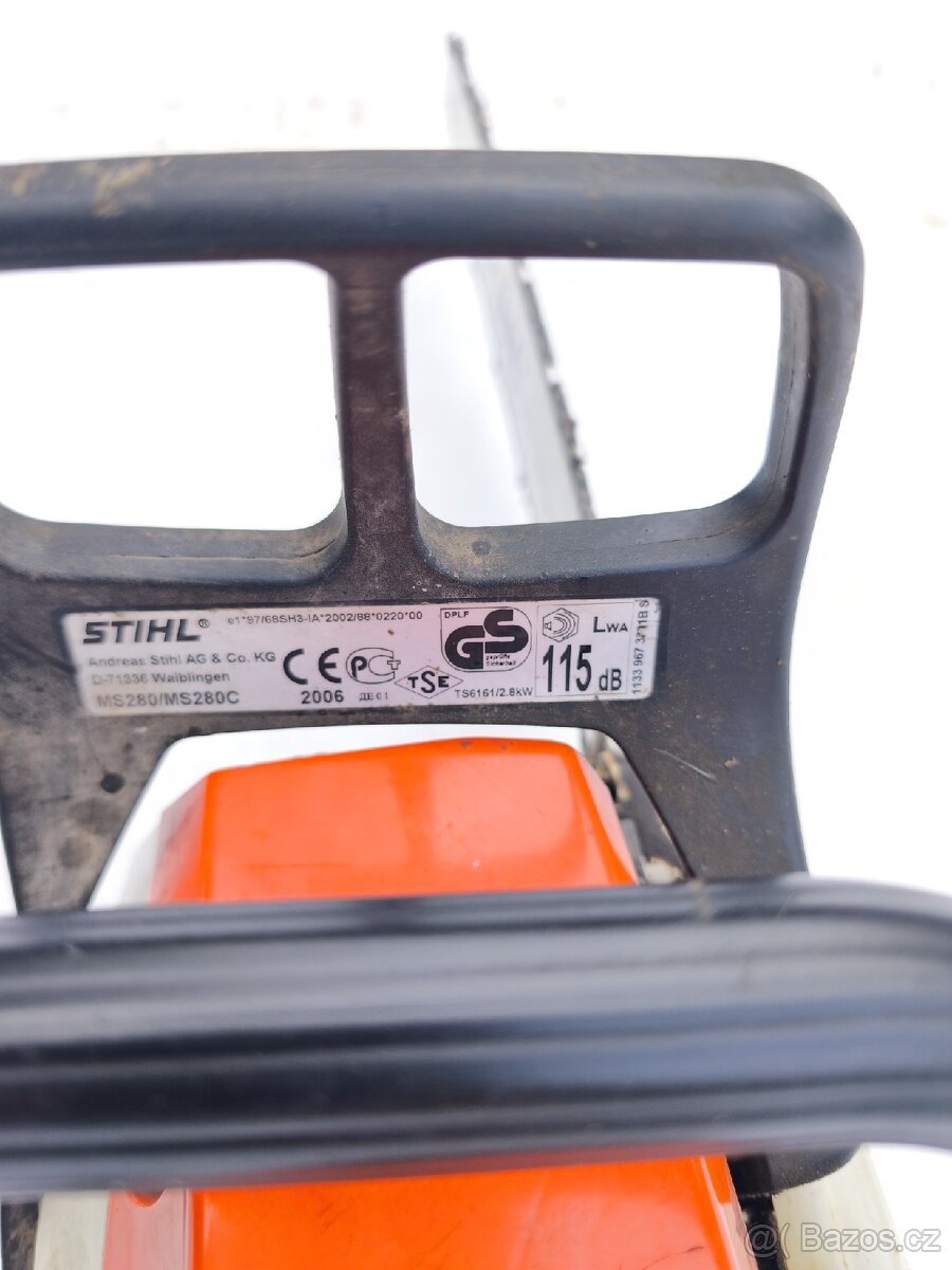 Pila stihl MS 280 po velkém servisu - 5