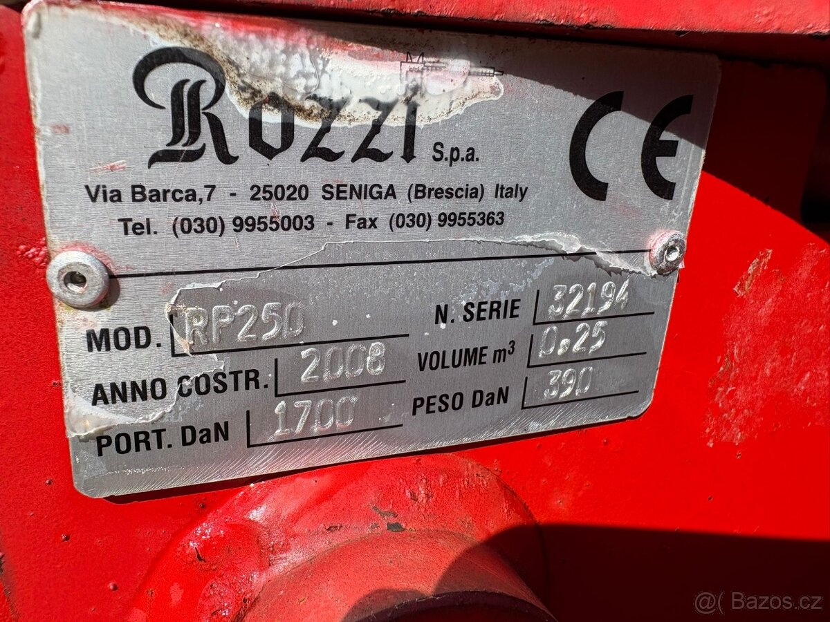 Rozzi RP250 drapák - 5