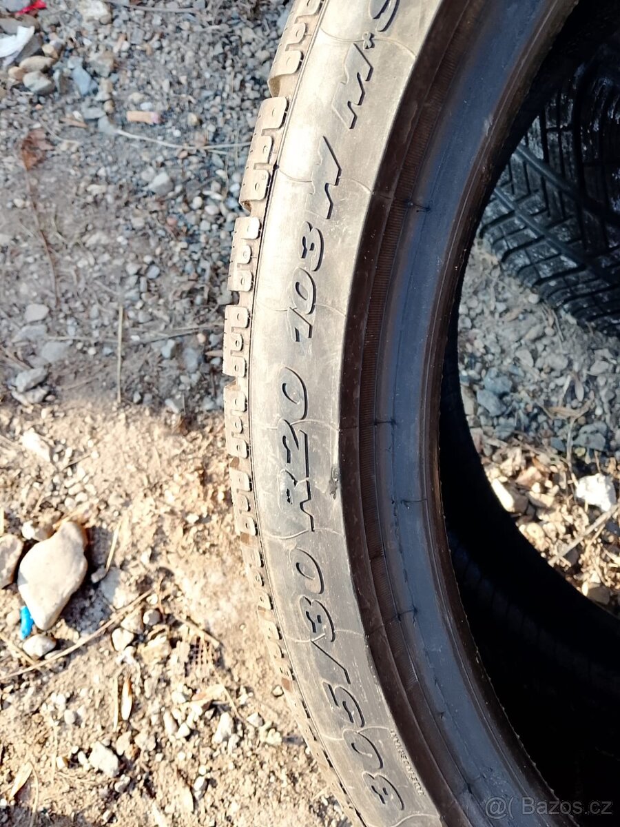 245/35/20+295/30/20 Pirelli - zimní pneu 4ks - 5