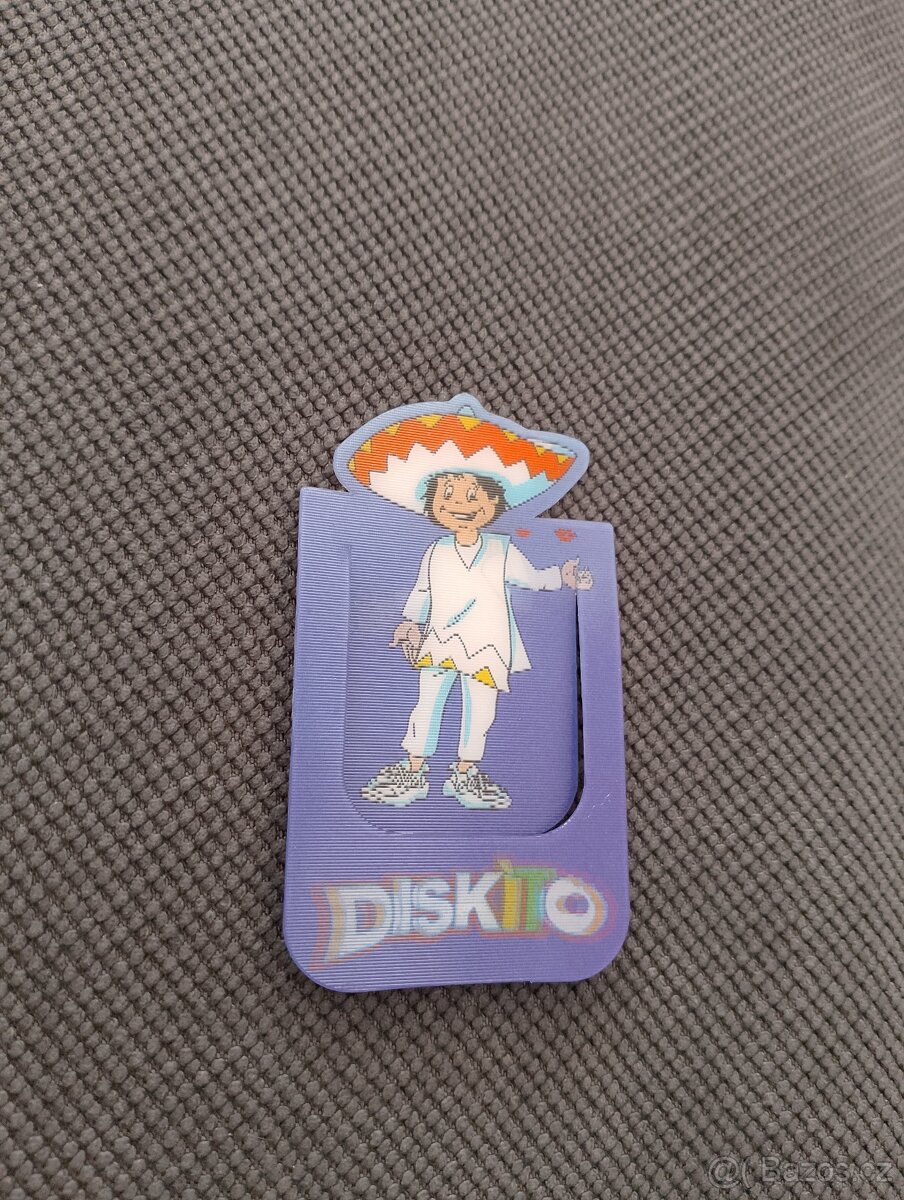 Diskíto záložka a taháček - 5