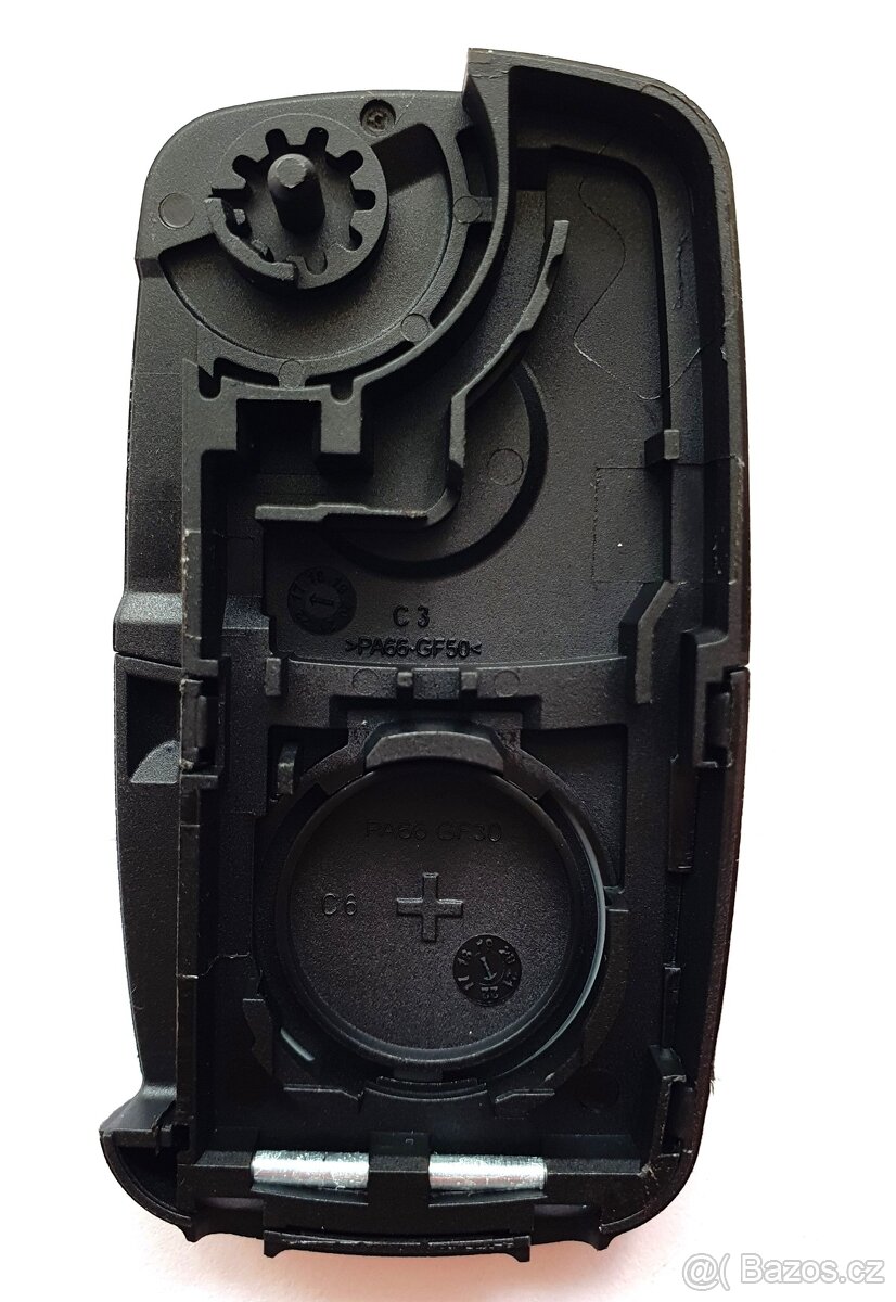 Klíč Škoda Vw Seat Audi 2 / 3 tlačítka. - 5
