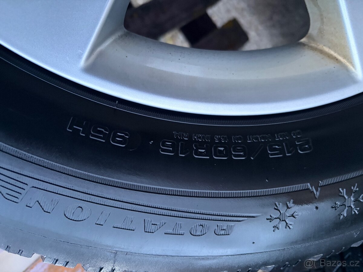 Alu disky Škoda Superb 3 215/60 r16 - 5