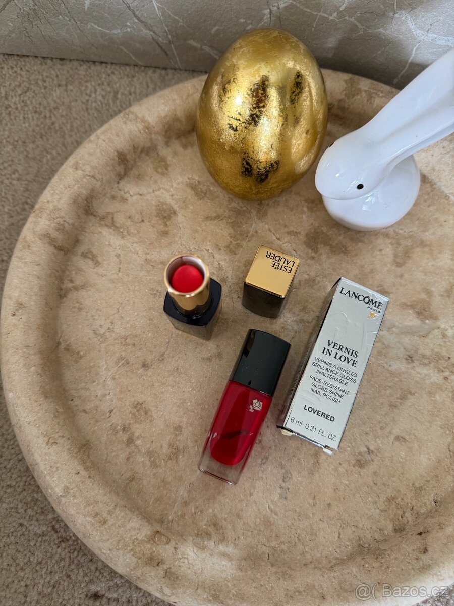 Rtěnka Estee Lauder + lak lancome - 5