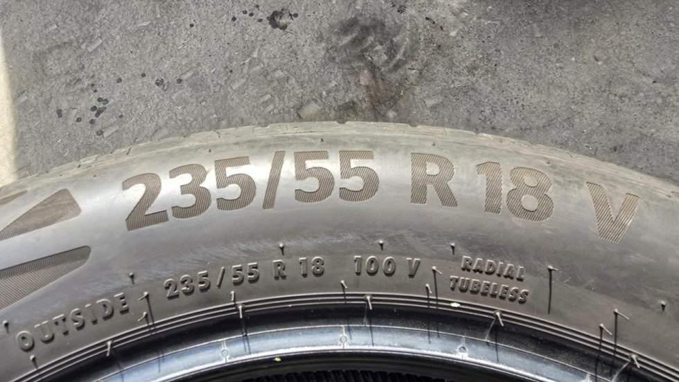 Letní pneumatiky 235/55/18 Continental - 5