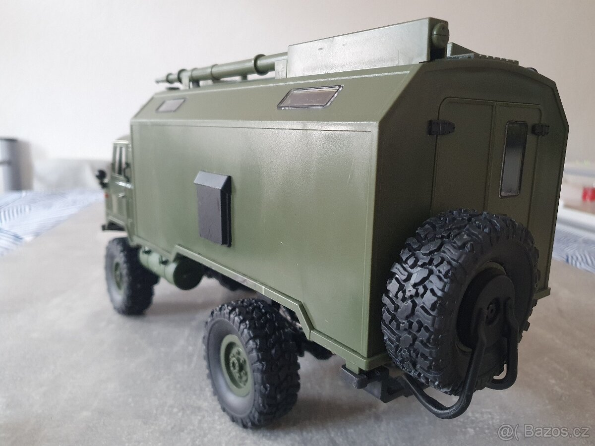 RC Military Truck GAZ 1/16 4WD zelený - 5