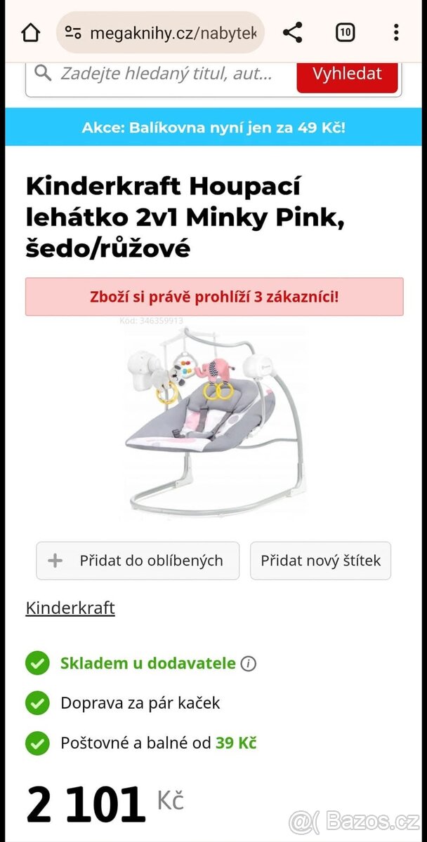 Houpátko automatické - 5