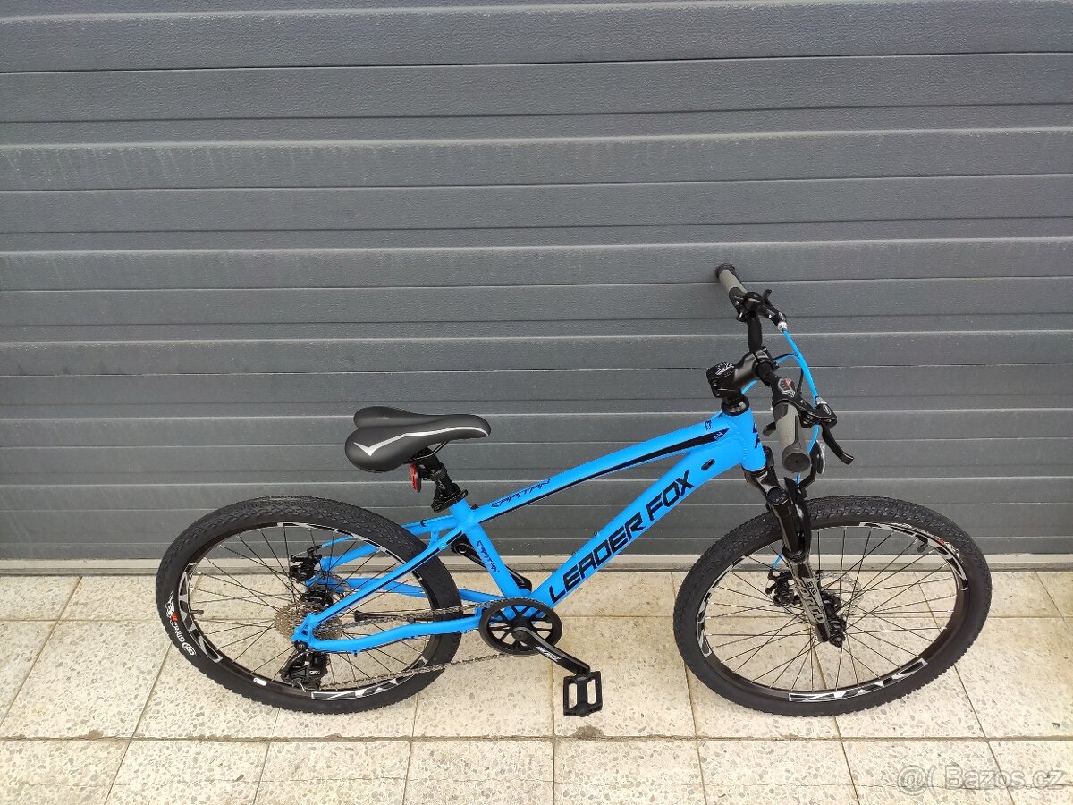 Nové dětské kolo Leader Fox CAPITAN 24 13 alu rám,8 převodů - 5