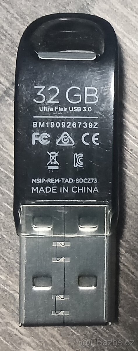 SanDisk Ultra Flair 32GB černá (flash disk) - 5