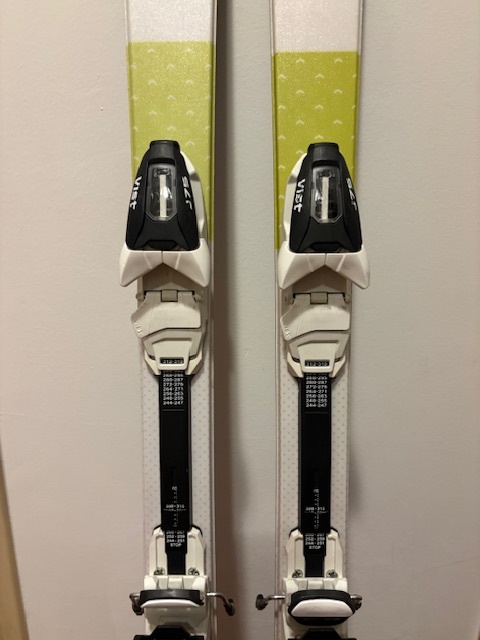 LUSTI JUNIOR RACE CARVER 140cm + VIST JUNIOR 7,5 - 5