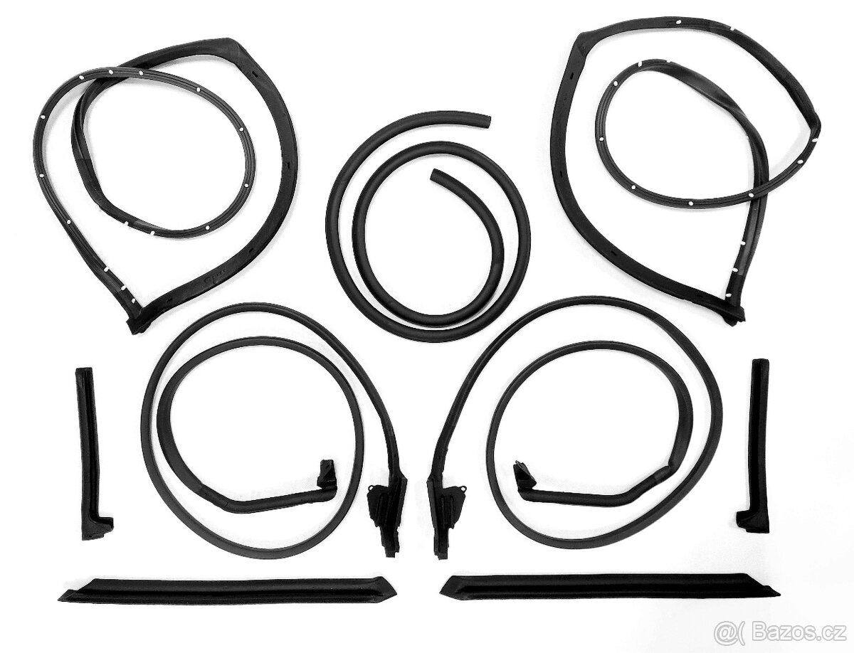 Corvette C1, C2, C3 - Sady těsnění karosérie - 5