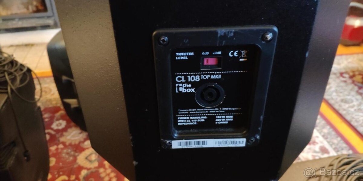 Prodám the box CL 108/115MKII Basis Bundle - 5