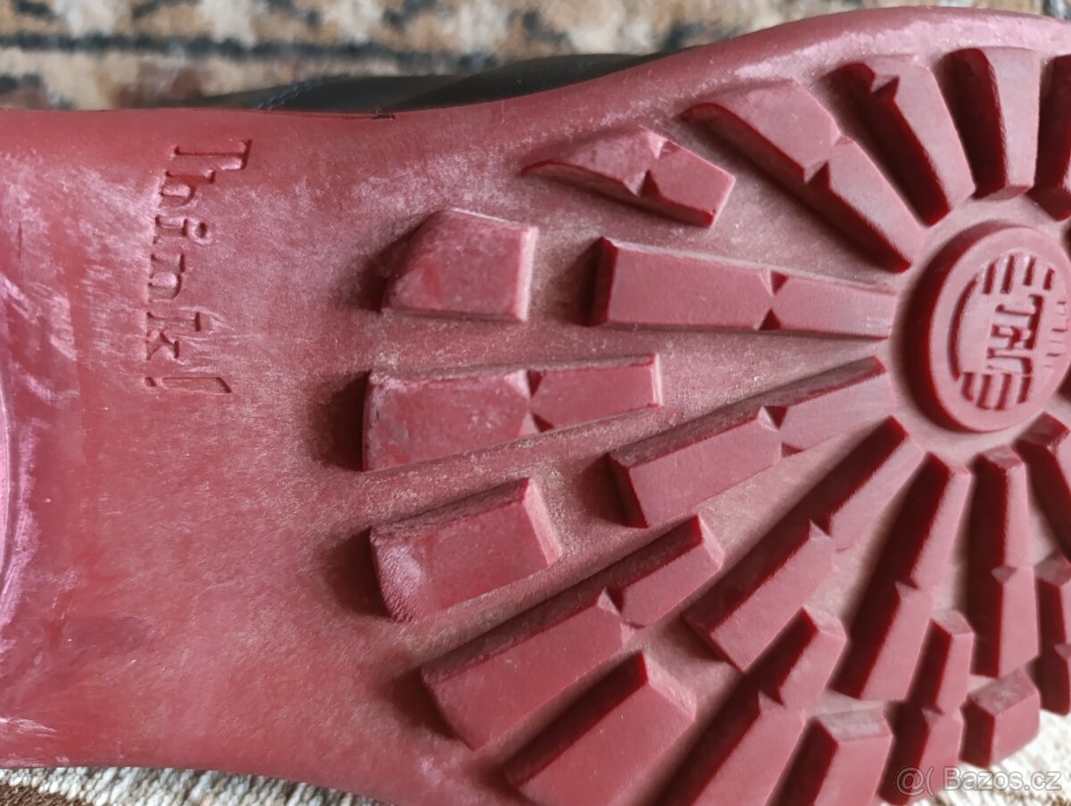 Pánské kvalitní kožené boty 42-43 - 5