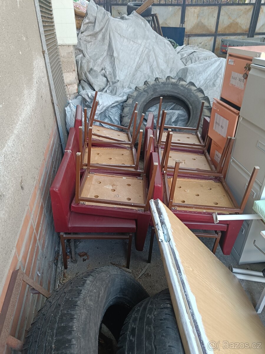 mix nábytku a židlí kartotéka - 5